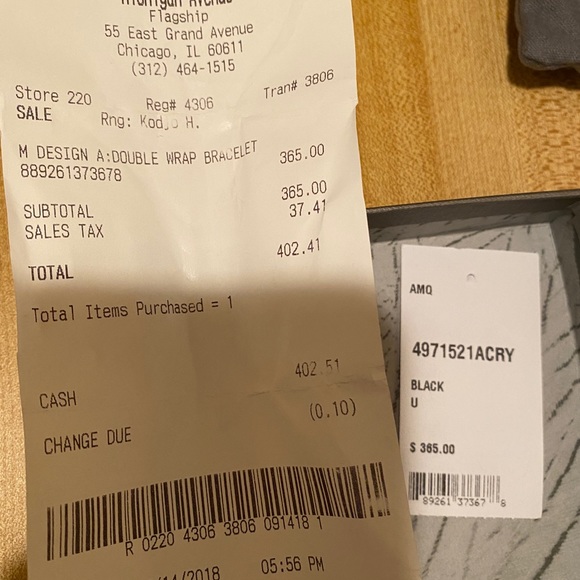 Alexander McQueen double-wrap skull bracelet - Picture 7 of 7